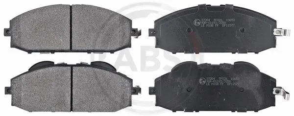 Brake Pad Set, disc brake (37084)