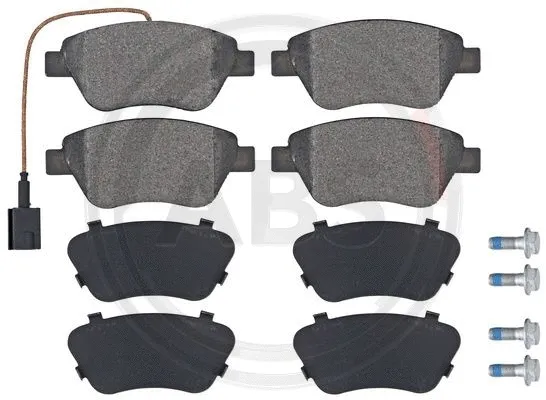 Brake Pad Set, disc brake (37280)