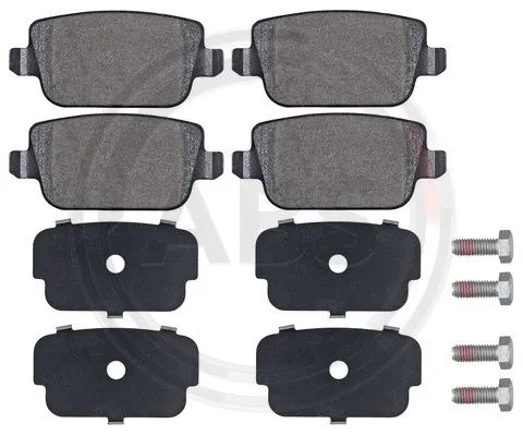 Brake Pad Set, disc brake (37561)
