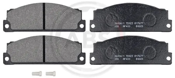 Brake Pad Set, disc brake (36004/1)