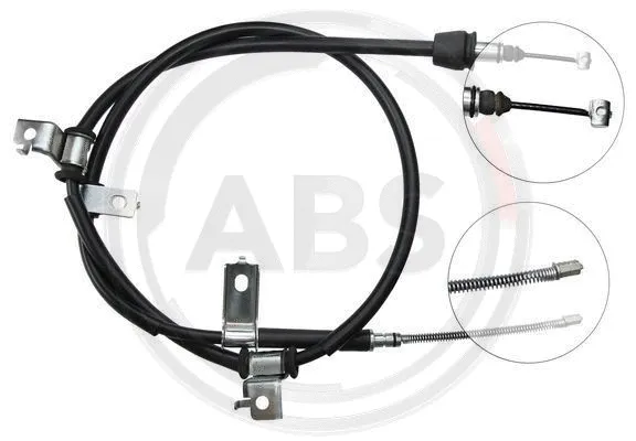 Cable Pull, parking brake (K15357)