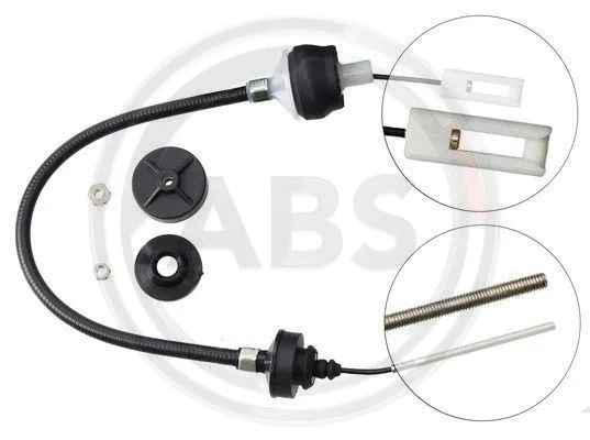 Cable Pull, clutch control (K25900)