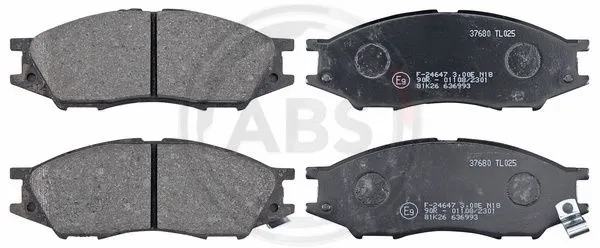 Brake Pad Set, disc brake (37680)