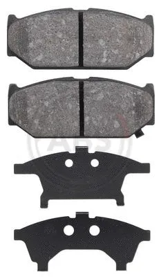 Brake Pad Set, disc brake (37919)