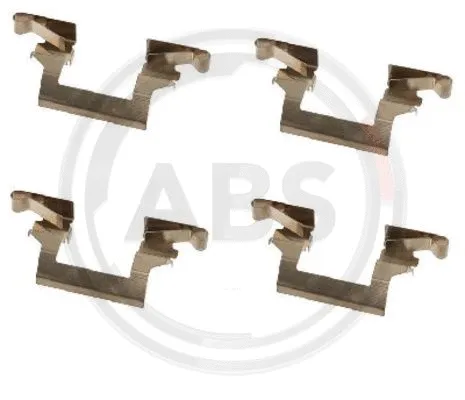 Accessory Kit, disc brake pad (1614Q)