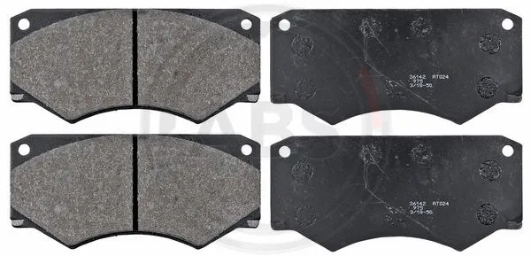 Brake Pad Set, disc brake (36142)