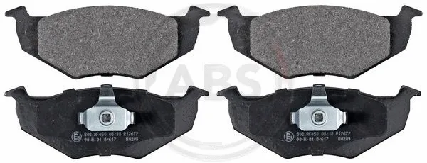 Brake Pad Set, disc brake (37092)