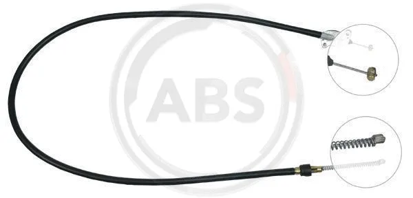 Cable Pull, parking brake (K10328)