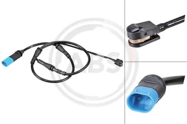 Warning Contact, brake pad wear (39815)