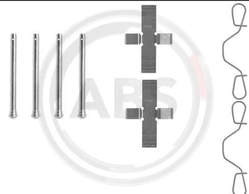 Accessory Kit, disc brake pad (0982Q)