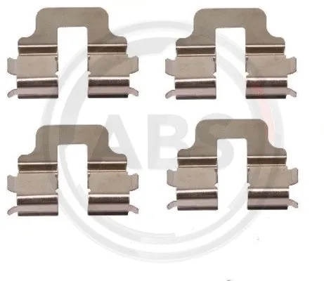Accessory Kit, disc brake pad (1247Q)