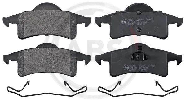 Brake Pad Set, disc brake (38791)