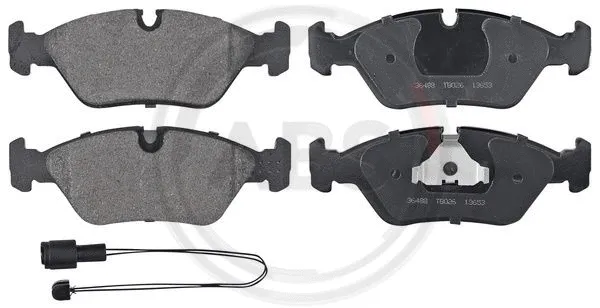 Brake Pad Set, disc brake (36488)
