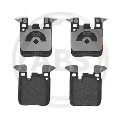 Brake Pad Set, disc brake (P 06 087)