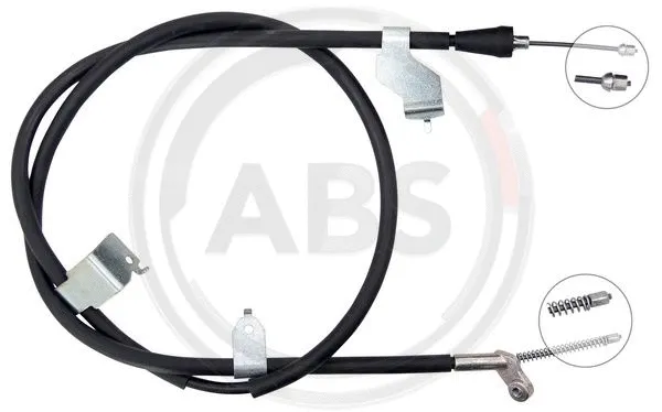 Cable Pull, parking brake (K19872)