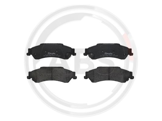 Brake Pad Set, disc brake (P10002)