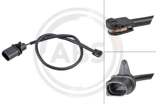 Warning Contact, brake pad wear (39402)