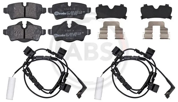 Brake Pad Set, disc brake (P06103)