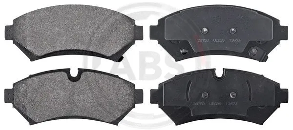 Brake Pad Set, disc brake (38753)