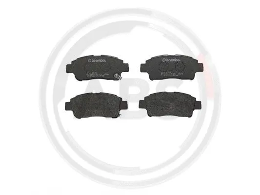 Brake Pad Set, disc brake (P83050)