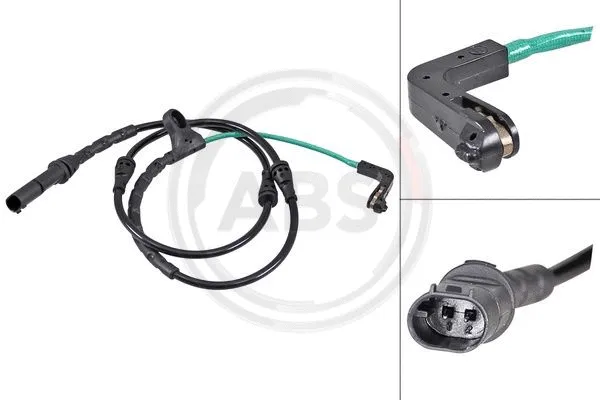 Warning Contact, brake pad wear (39641)