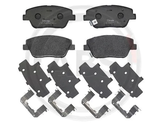 Brake Pad Set, disc brake (P30066)