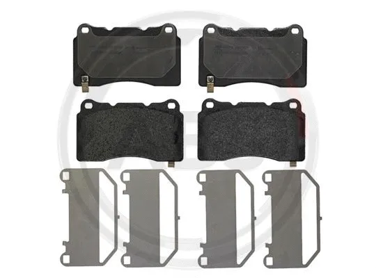 Brake Pad Set, disc brake (P59079)