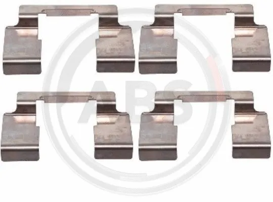 Accessory Kit, disc brake pad (1235Q)