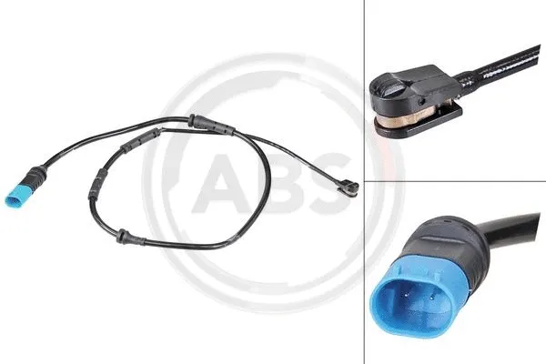 Warning Contact, brake pad wear (39809)