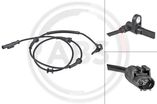 Sensor, wheel speed (30222)