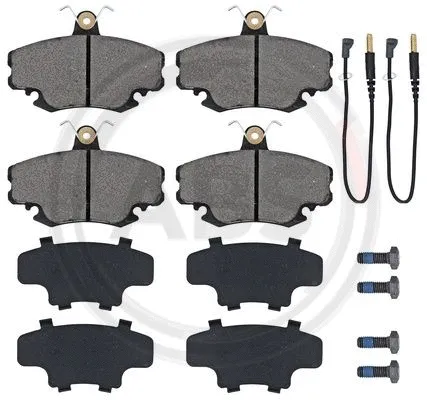 Brake Pad Set, disc brake (36881)