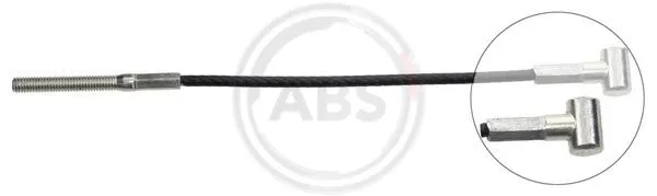 Cable Pull, parking brake (K19741)