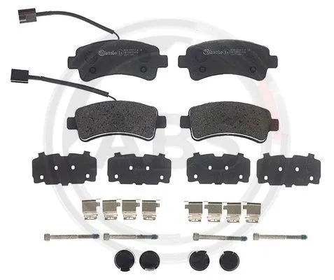Brake Pad Set, disc brake (P61130)