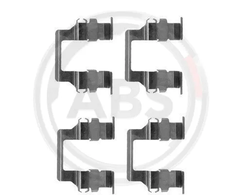 Accessory Kit, disc brake pad (1164Q)