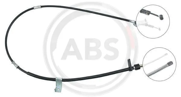 Cable Pull, parking brake (K10348)