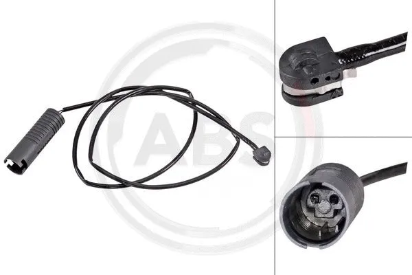 Warning Contact, brake pad wear (39514)