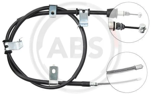 Cable Pull, parking brake (K19067)