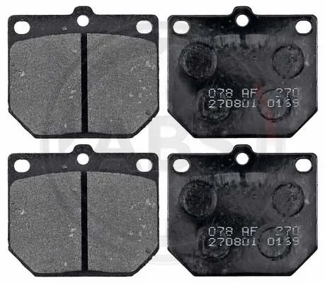 Brake Pad Set, disc brake (36078)