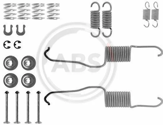 Accessory Kit, brake shoes (0728Q)