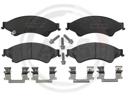 Brake Pad Set, disc brake (P24153)
