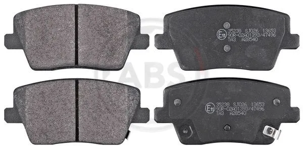 Brake Pad Set, disc brake (35238)
