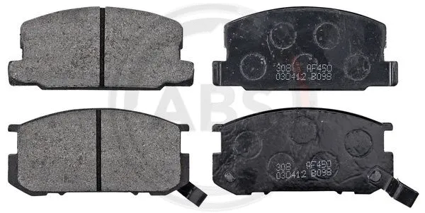 Brake Pad Set, disc brake (36585)