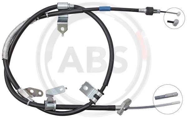 Cable Pull, parking brake (K10205)