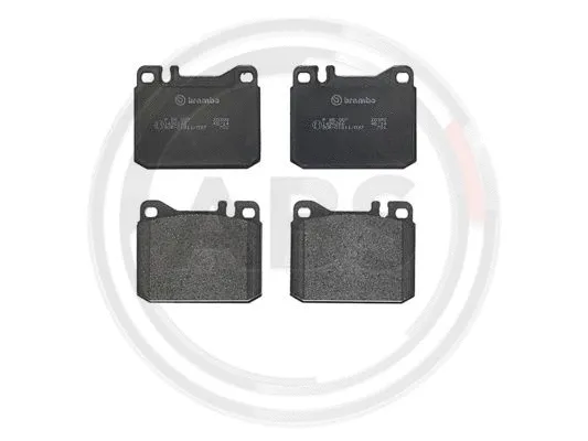 Brake Pad Set, disc brake (P85007)