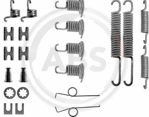 Accessory Kit, brake shoes (0702Q)