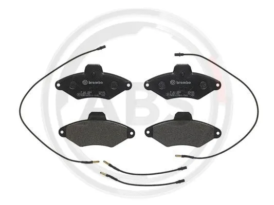 Brake Pad Set, disc brake (P61052)