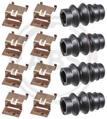 Accessory Kit, disc brake pad (0135Q)