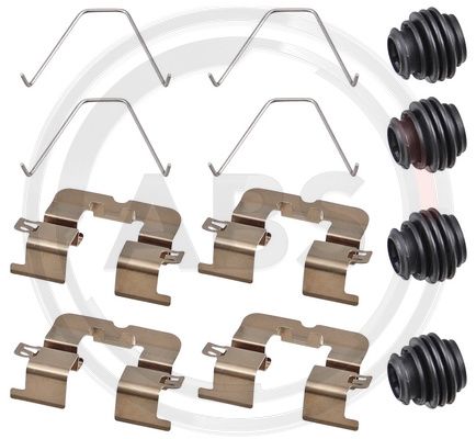 Accessory Kit, disc brake pad (0114Q)