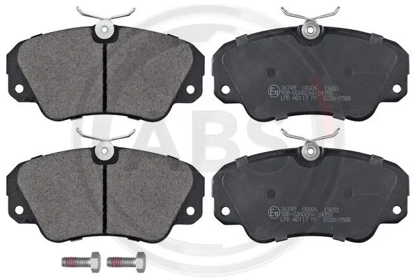 Brake Pad Set, disc brake (36749)
