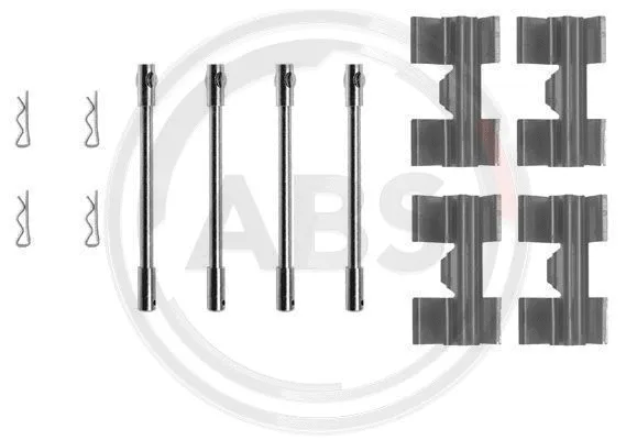 Accessory Kit, disc brake pad (0967Q)